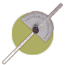 Protractor cum Depth Gauge
