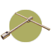 Wheel Wrench Double Ended