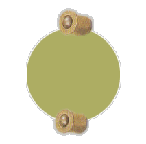 Press button olier