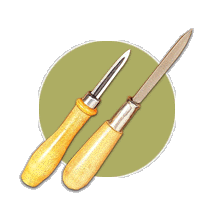 Triangular Scraper